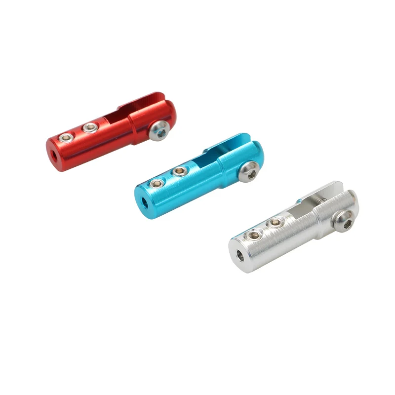 

2PCS Aluminum alloy 2mm Positioning Steering M2 Servo Rod Chuck for RC Gasoline/Electric Boat Steering-gear Rod DIY Accessories