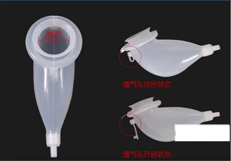Силиконовый мочеприемник для мужчин и женщин сборщик мочи пожилых гемиплегии с