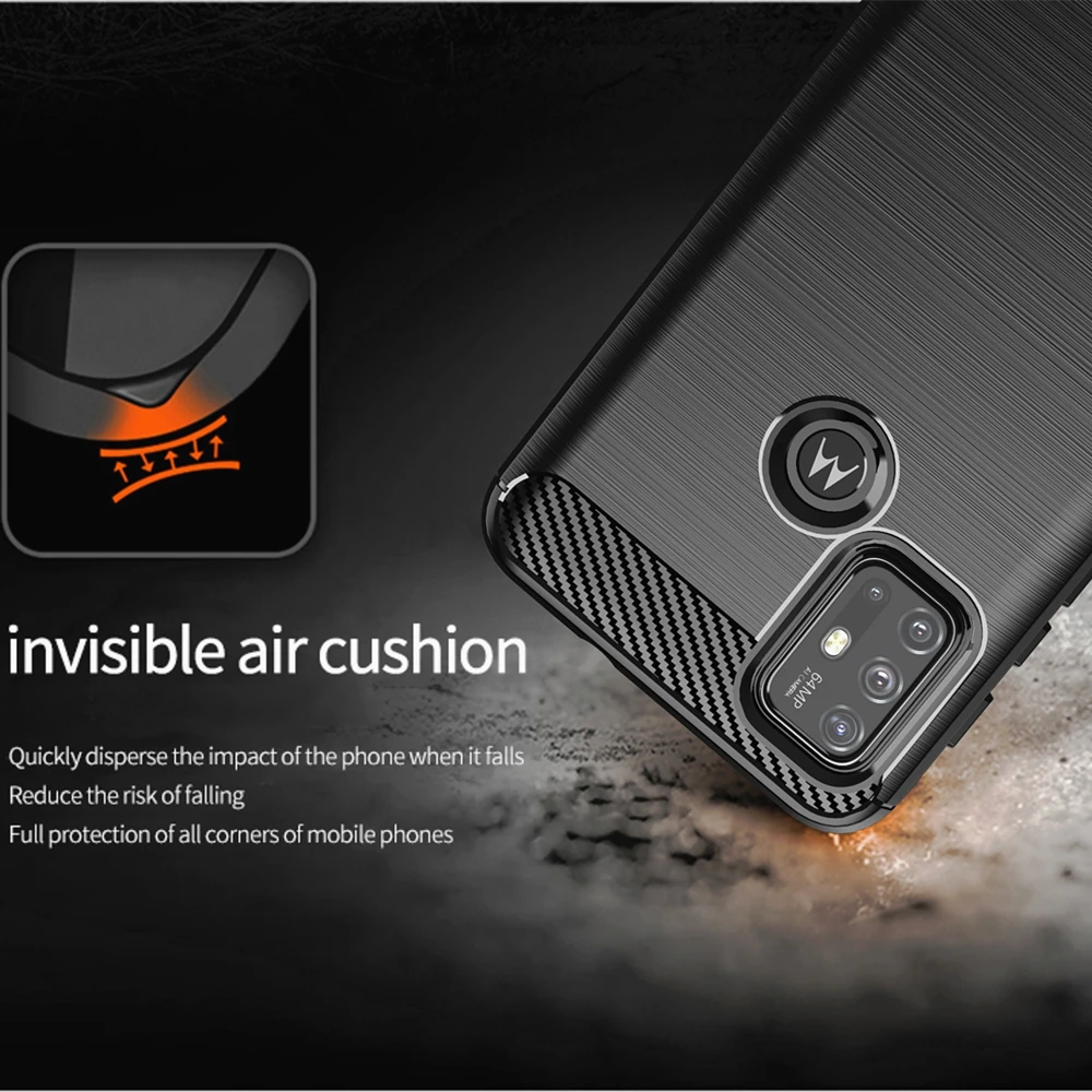 For Motorola Moto G30 Case Cover for Motorola Moto G30 Cover Soft TPU Shell Coque Funda Capa Silicone Business Style Phone Case