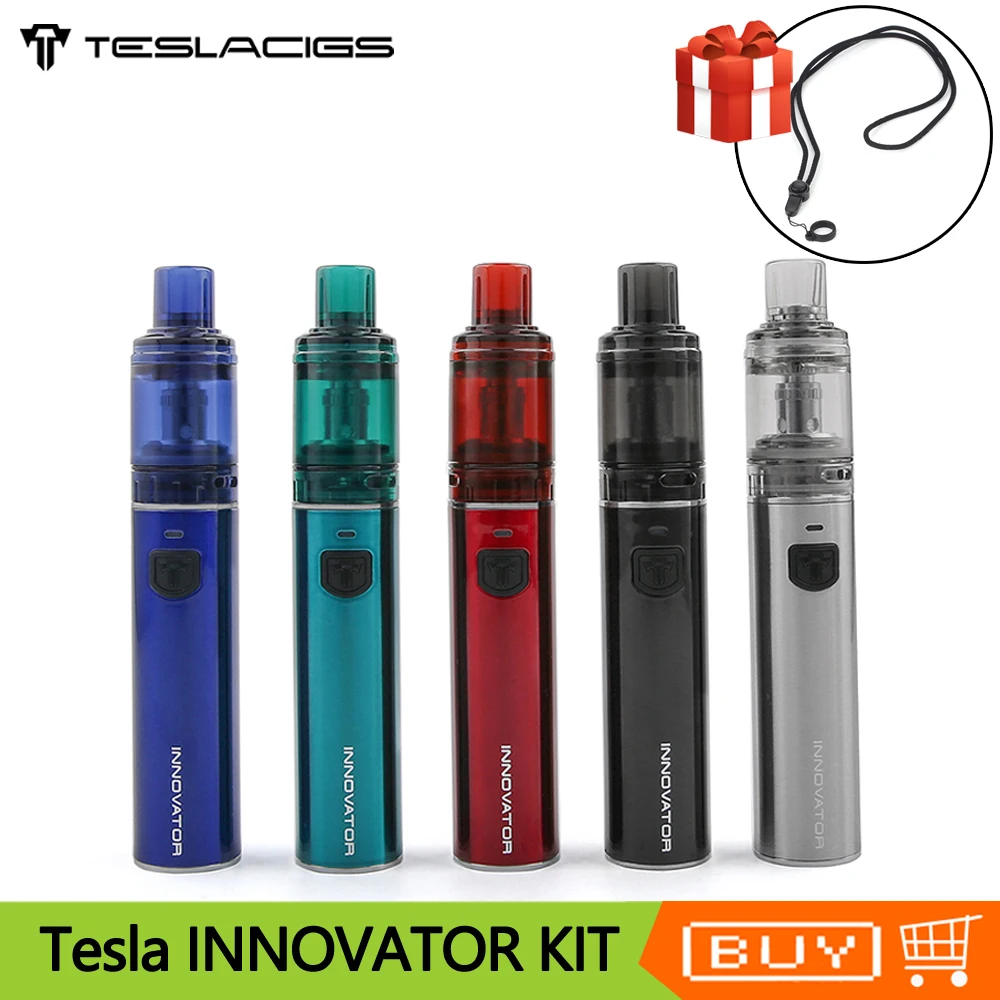 Оригинальный Tesla Innovator стартовый набор 1100 мАч батарея 1 8 мл емкость цитрин 19 бак