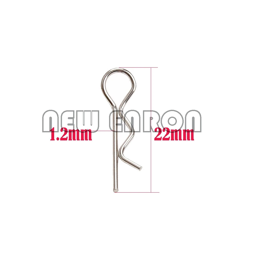 Новый металлический зажим ENRON 8 шт. 02053/81013/86090 для HSP 1/8 1/10 1/16 Himoto R/C Racing|clip on shirt