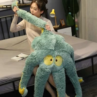 huge octopus plush toy stuffed genetic mutation long hair monsters octopus stuffed dolls kids toys bed floor mat