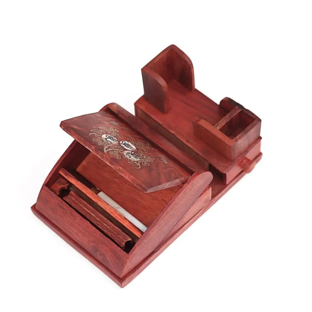 

Automatic Cigarette Box 20 Pieces Cigarette Rolling Machine Handmade Self-service Cigarette Extraction Smoking Accessories