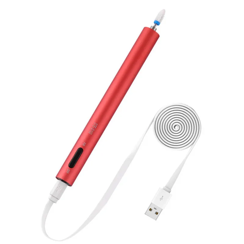 Портативный Электрический Маникюрный сверлильный станок для ногтей набор