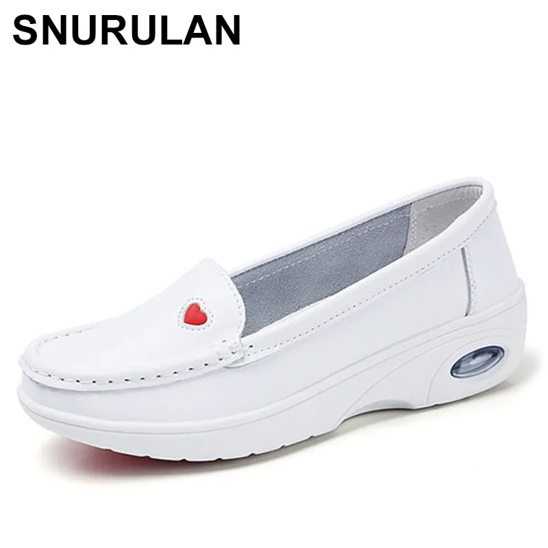 

SNURULAN 2020 new Style woman shoes comfortable thick sole woman casual shoes breathable woman woman shoes size 34 ~ 41