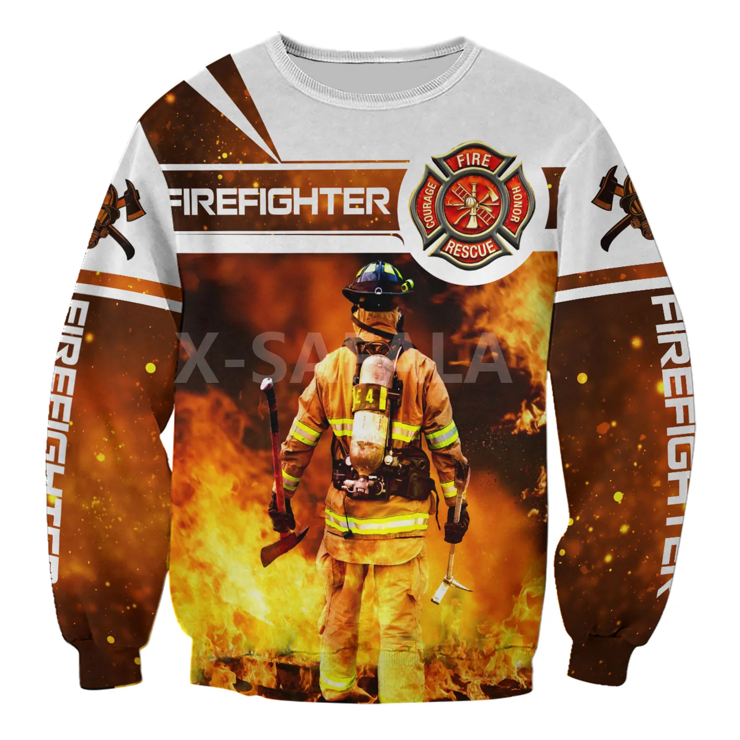 

Im A Firefighter 3D Print Hoodie Man Women Harajuku Outwear Zipper Pullover Sweatshirt Casual Unisex Jacket Style-1