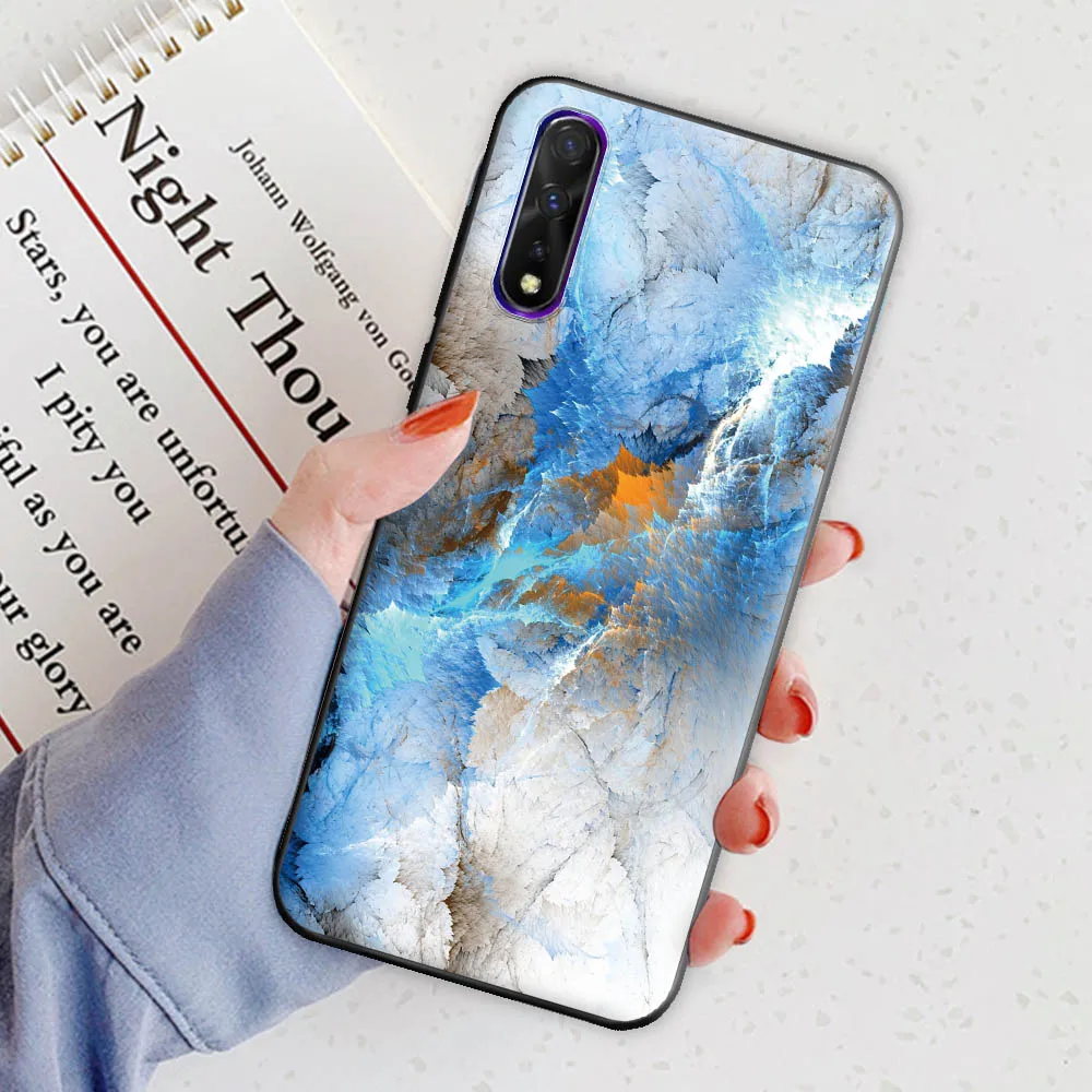 Чехол для VIVO 1907 задняя крышка крутой Модный чехол телефона мягкий силиконовый из