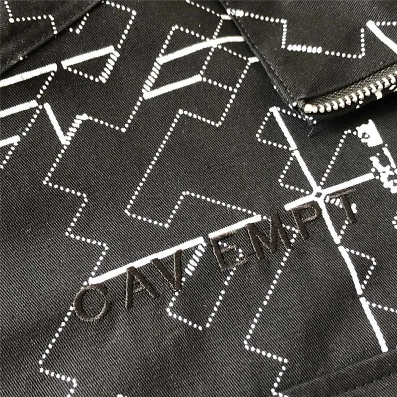 

CAVEMPT C.E 19AW NOISE 7 ZIP JACKET CE Men Women 1:1 High Quality Streetwear Fashion Casual Cav Empt Jackets