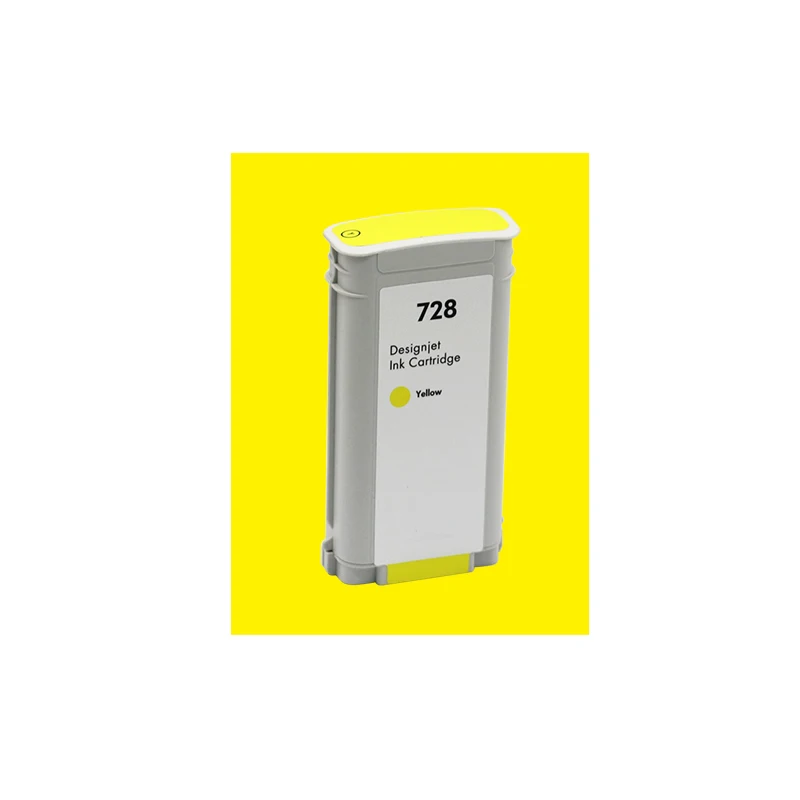 Для HP 728 1pc Восстановленный совместимый чернильный картридж с чипом для T730 T830