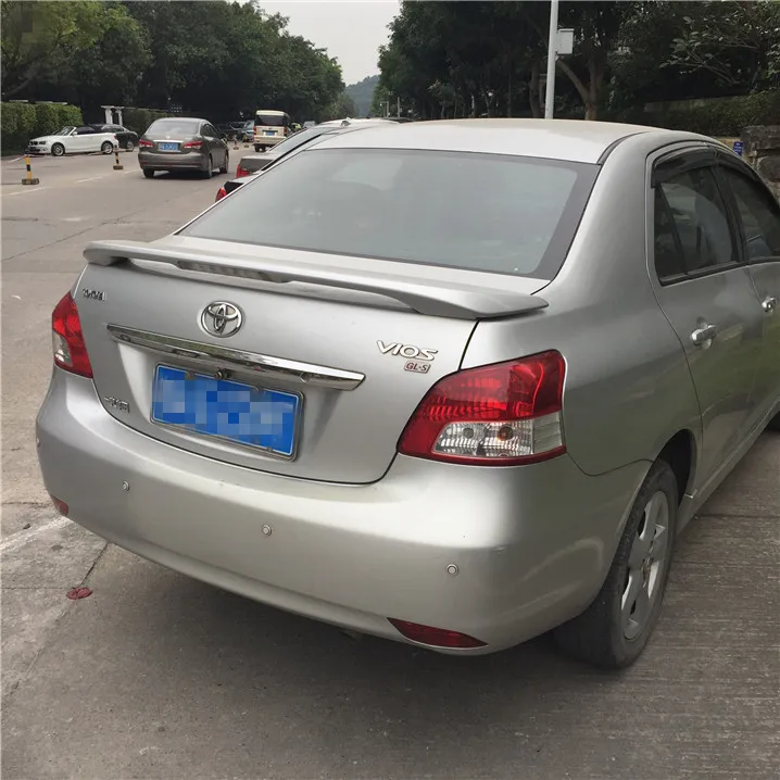 Спойлер для TOYOTA VI 2008 2011 высококачественный задний спойлер из АБС пластика Yaris
