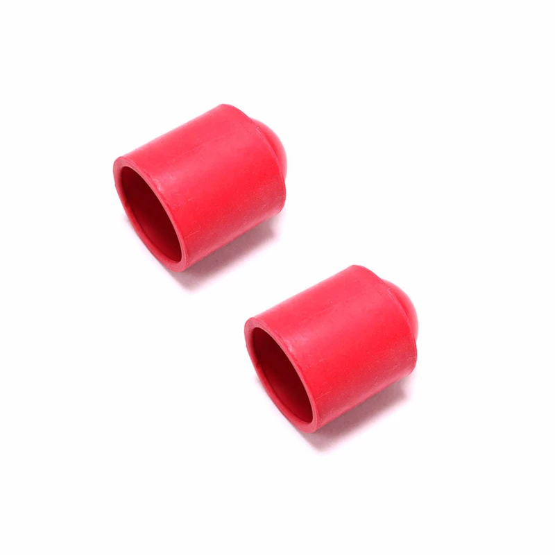 A red 2pcs Fox Smiling 2 шт силиконовый защитный чехол для бильярда и снукера, чехол для бильярдного стола, защитный чехол для бильярдных аксессуаров - Цвет: A red 2pcs
