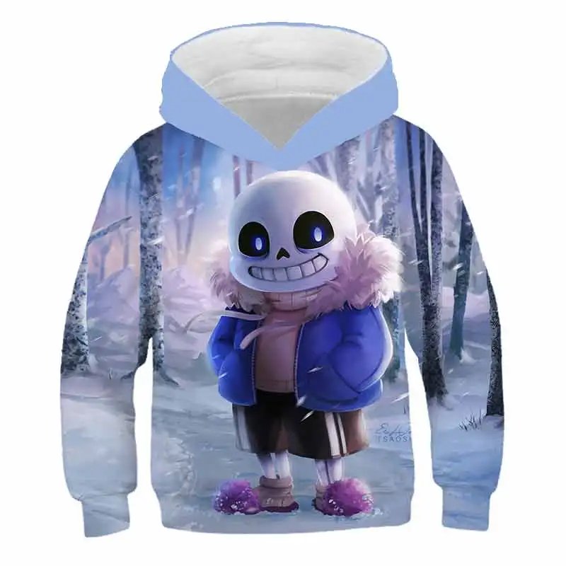 Толстовка Frdun Tommy Undertale с 3D принтом Ламберта модная толстовка для мальчиков
