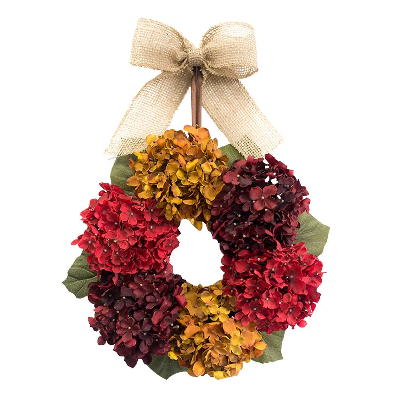 

Рождественский венок, подвесные цветы, аксессуары для украшения дома, рождественские украшения для дома, белый Снежный венок со звездами