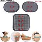 3 шт., сменные гелевые подушечки, массажная повязка на глаза, стимулятор, тренажер, Тренировка мышц, массаж талии, тонизирующий пояс, аксессуары