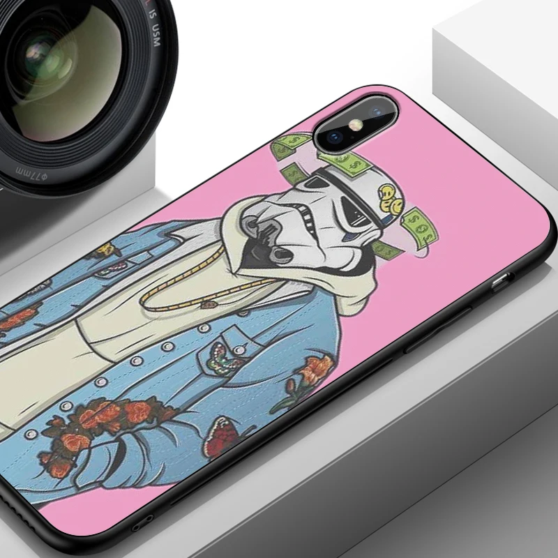 Phone Case For iphone 11 Pro Max XR XS MAX X Apple 8 7 6 5s s Plus Silicone TPU Anti-shock Cover capa | Мобильные телефоны и