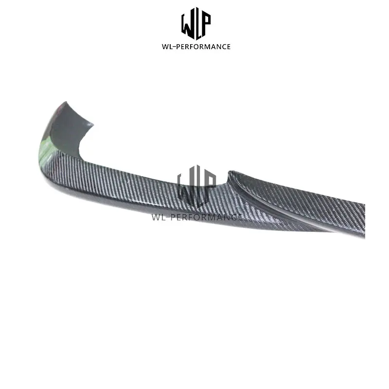 W204 Высококачественная передняя губа из углеродного волокна автомобильный