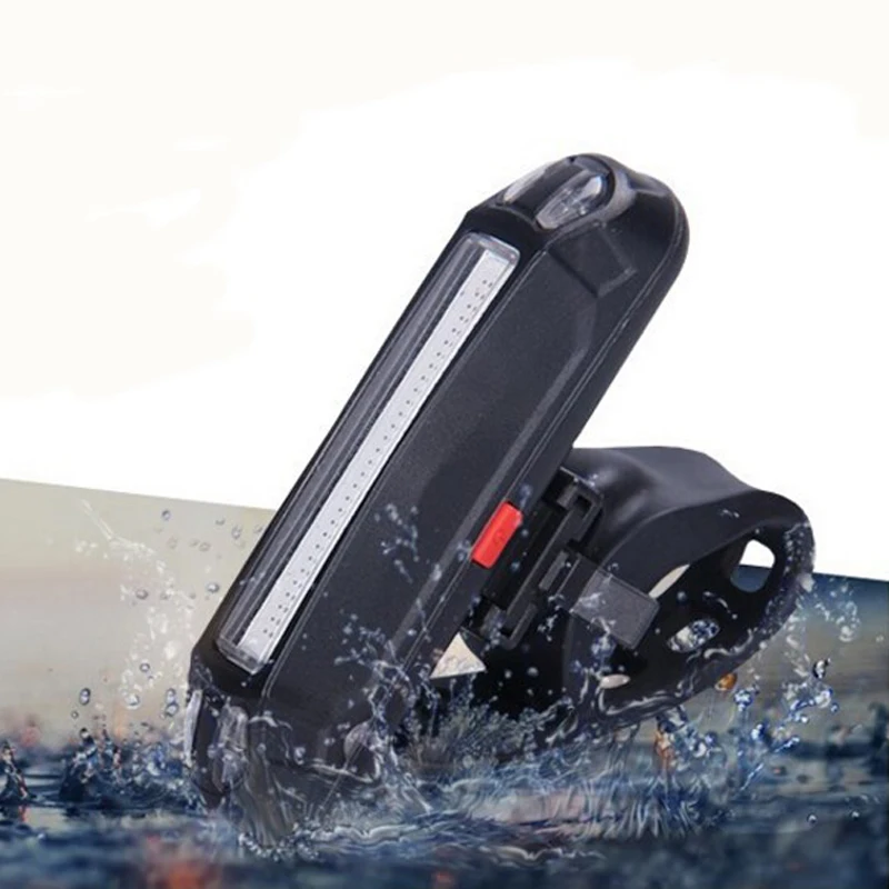 Велосипедный светильник велосипедный водонепроницаемый задний супер с USB