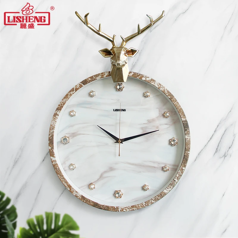 Декорация настенные часы современный минималистичный гостиная тихий креативный