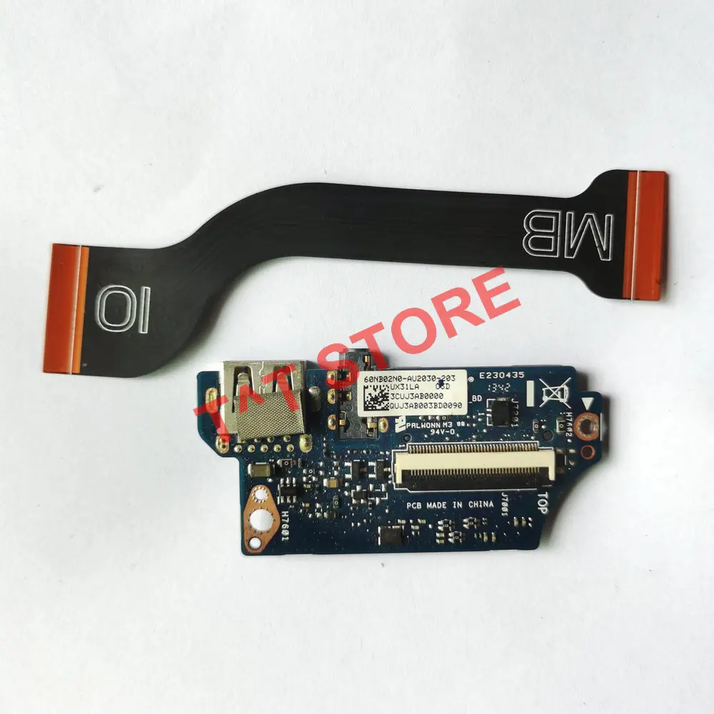 Новинка оригинальный аудио разъем для ASUS UX31LA Usb-порт SD-кардридер тест платы