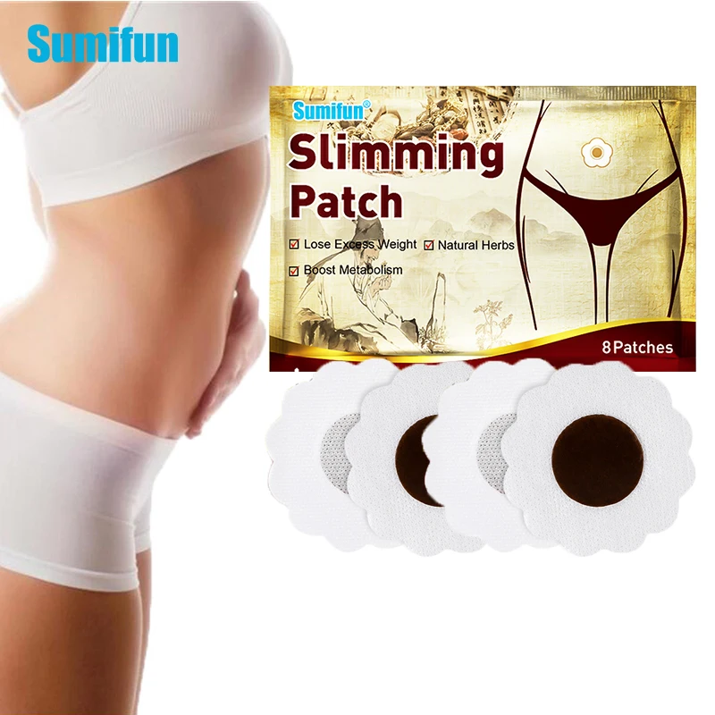 

16pcs Fat Burning Losing Weight Plaster Cellulite Fat Burner Weight Loss Paste Belly Waist Slim Navel Patches Slimming Products