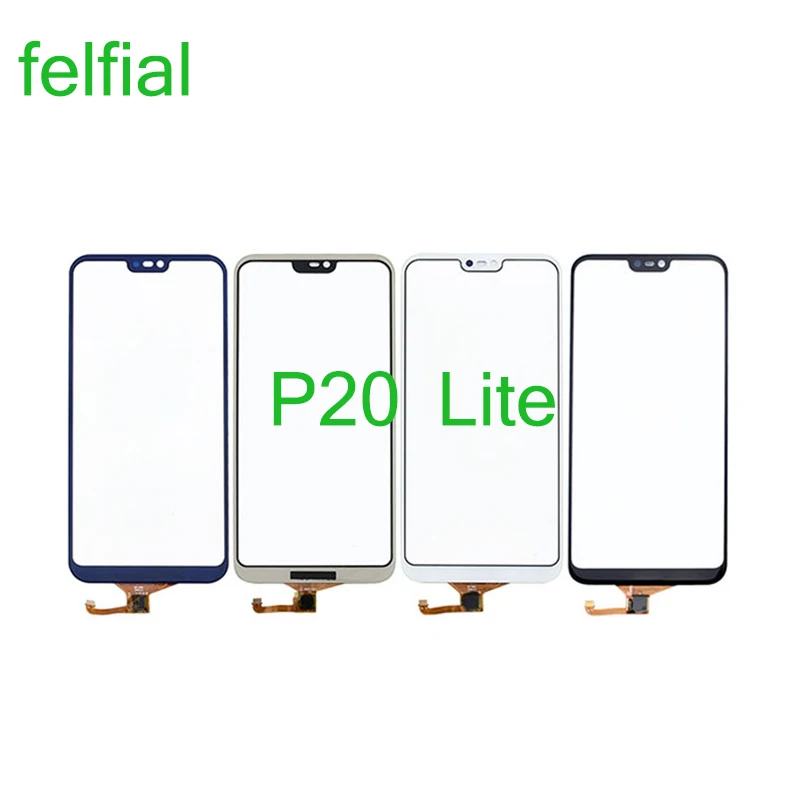 10 шт./лот для Huawei P20 Lite ANE LX1 LX2 LX3 Nova 3E сенсорный экран дигитайзер сенсор Защитное