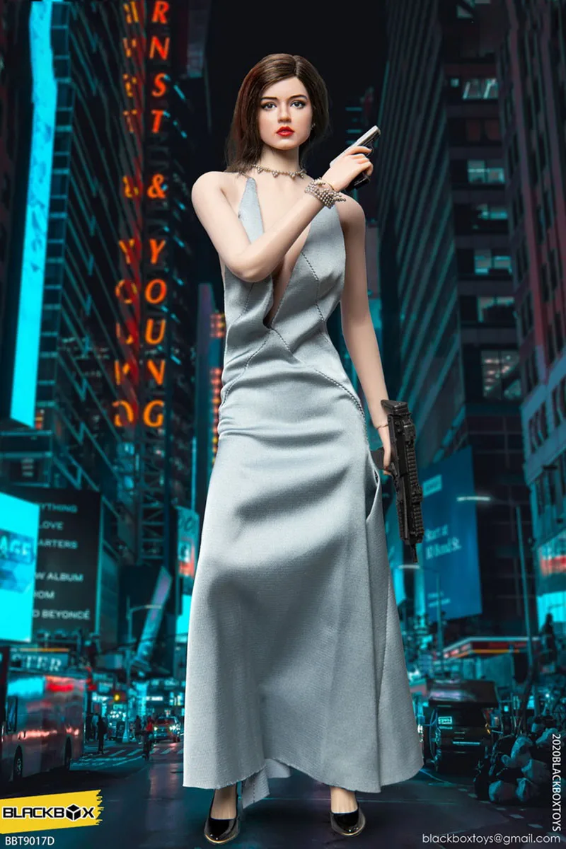 

IN Stock Collectible SET015 NIER AUTOMATA YORHA 1:6 Female Clothes Suit & Head & Weapon Accessories For 12'' Figure Body