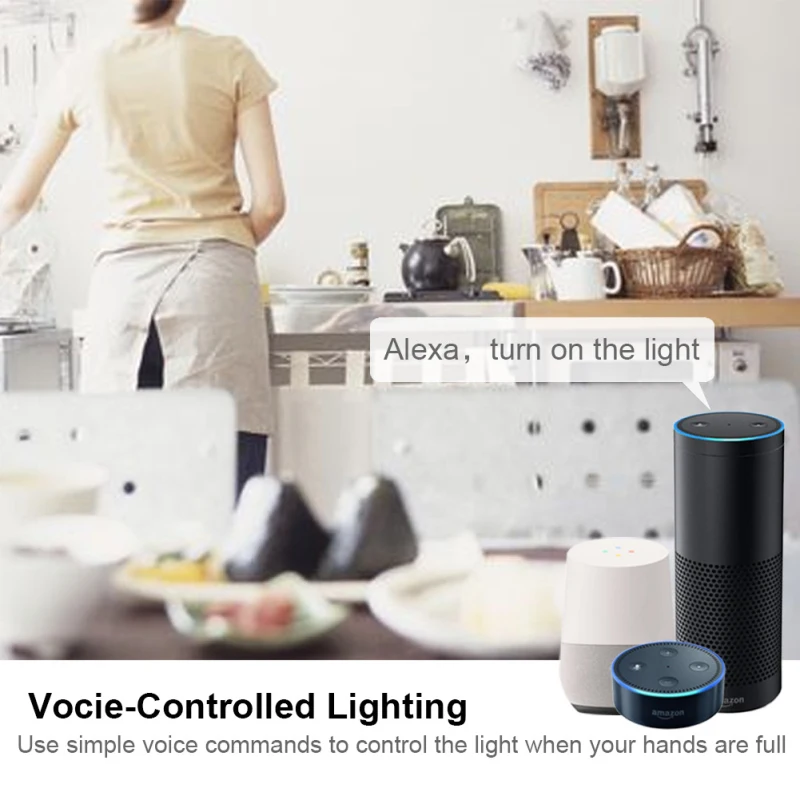 Tuya с Alexa Google Home Smart Switch 1/2 Way 90 264V WiFi переключатель модуль Wifi автоматический