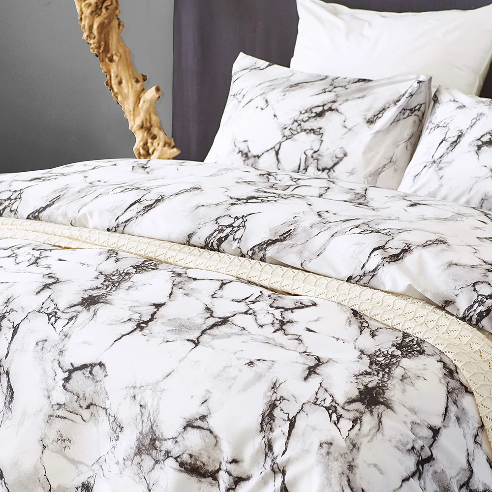 printing Home comforter bedding set fresh Queen King Size bed duvet covers Bedclothes 1pcs Quilt Cover +2pcs Pillow cases | Дом и сад