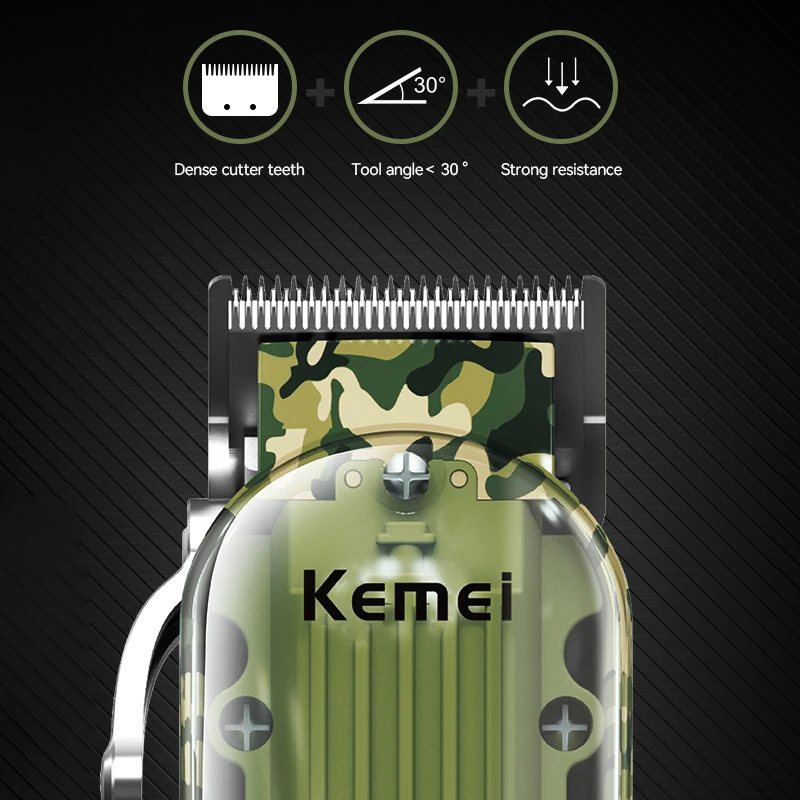 Аккумуляторная Беспроводная Машинка для стрижки волос профессиональный