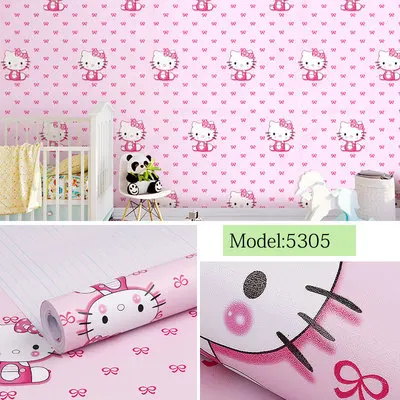 17 DIY ПВХ мультфильм самоклеющиеся обои гостиная спальня ТВ Задняя Детская комната мальчик девочка водонепроницаемые настенные стикеры на обои - Цвет: 17