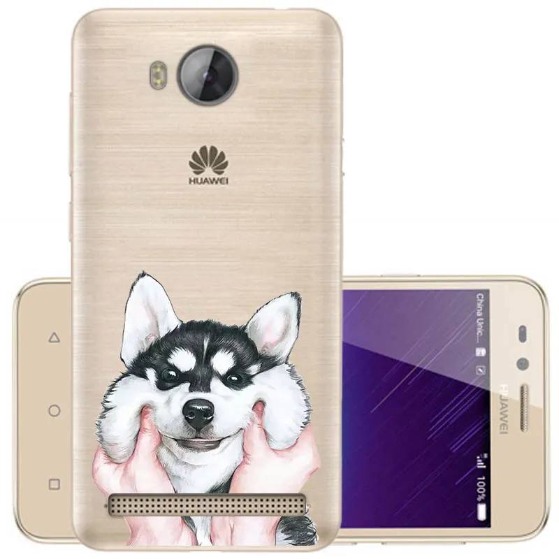 CROWNPRO чехол для huawei Y3 II, мягкий силиконовый чехол с рисунком для huawei Y3 II, чехол для телефона Y3 2/Y3II-U22/LUA-U22/Lua-L21 - Цвет: HSQ