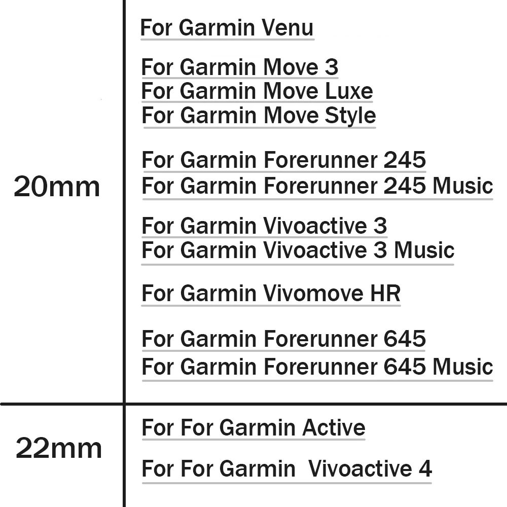 

Garmin Move Watch, Garmin Watch, 20/22