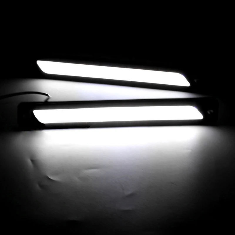 

Side Light Brake Strip LED Lamp Parking Plate Power Backup Running Black