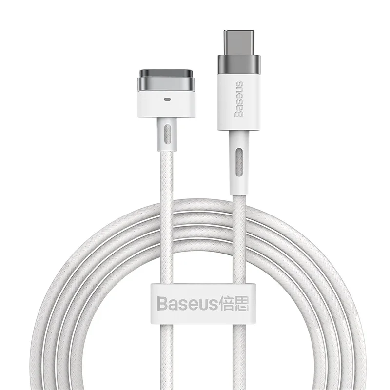 

Магнитный зарядный кабель со светодиодной подсветкой для usb c и magsafe 2, сетевое зарядное устройство PD для Apple MacBook Air, Кабель-адаптер питания в н...