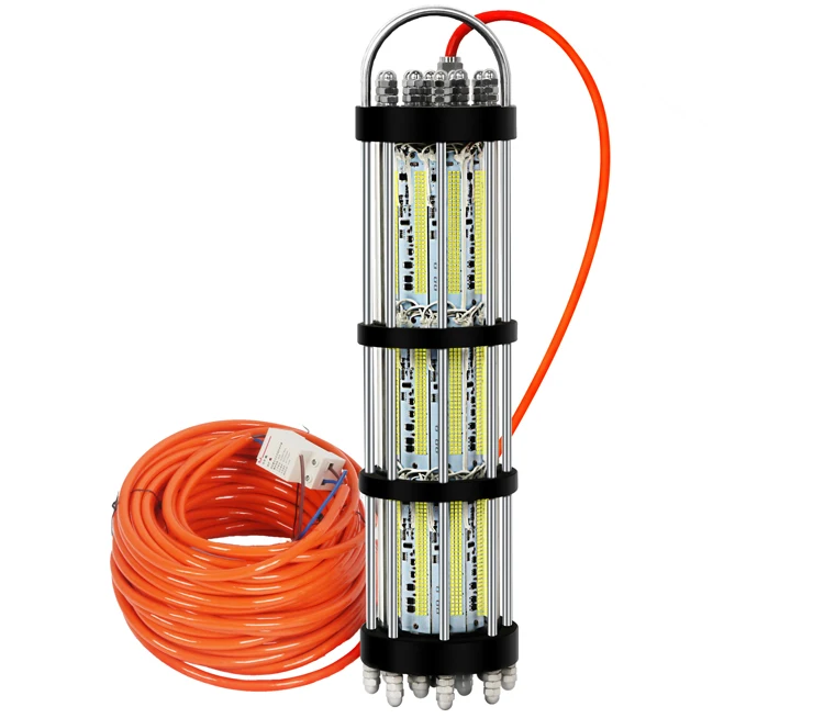 С регулируемой яркостью 500W 1000W 1500W возможностью погружения на глубину до 30 м кабель AC200V до 240V Мульти Цвет док-станция для лампа рыбалка светодиодный свет приманки для океан рыболовное судно