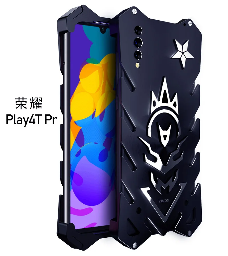 Алюминиевый армированный чехол Тор для Huawei Honor X10 Play 4T Pro 4 телефона с изображением