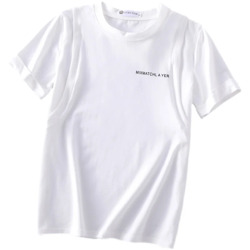 

3324# Summer Casual Cotton Maternity Nursing Tees Loose Breastfeeding T Shirt Clothes for Pregnant Women Pregnancy Feeding Tops