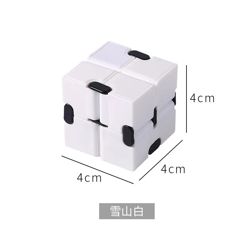 

Children Adult Decompression Toy Infinity Magic Cube Square Puzzle Toys Relieve Stress Funny Hand Game Four Corner Maze Toys