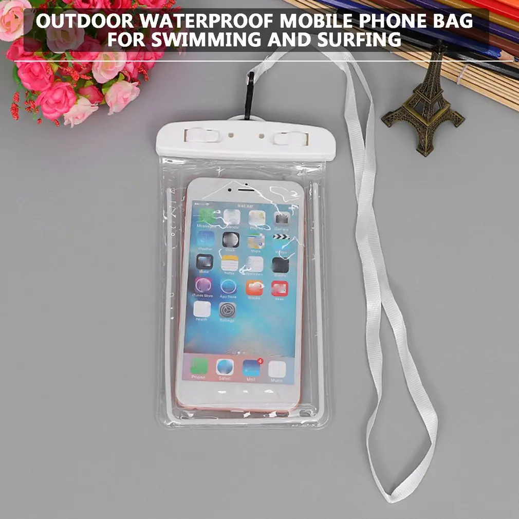 Наружный водонепроницаемый для телефона светящийся универсальный чехол