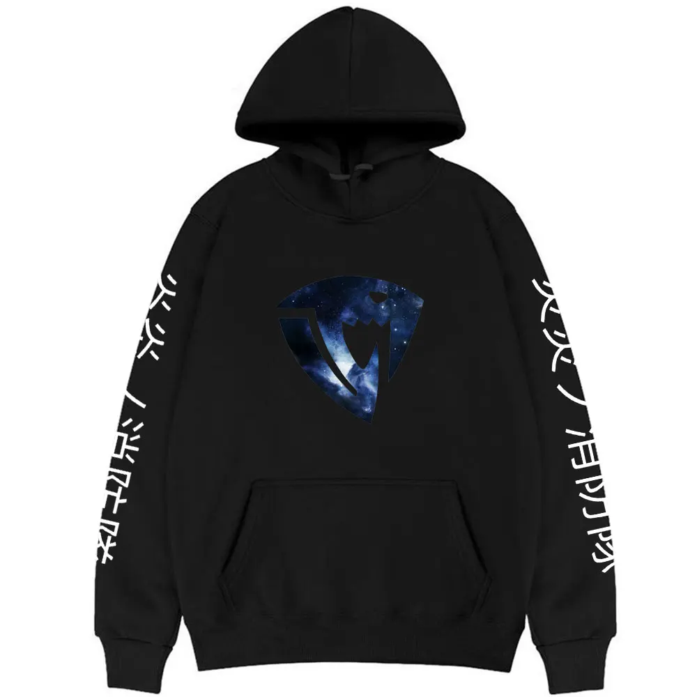 

Anime Fire Brigade of Flames Letter Hoodies Manga FAIRY TAIL Saber Tooth Logo Print Hoodie Men Women Fashion Style Sweatshirt