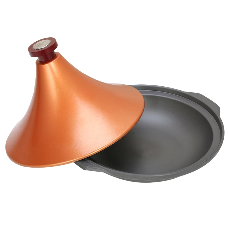 Японский стиль алюминиевый сплав банки тушенки purplesand марокканский Tajine кастрюля