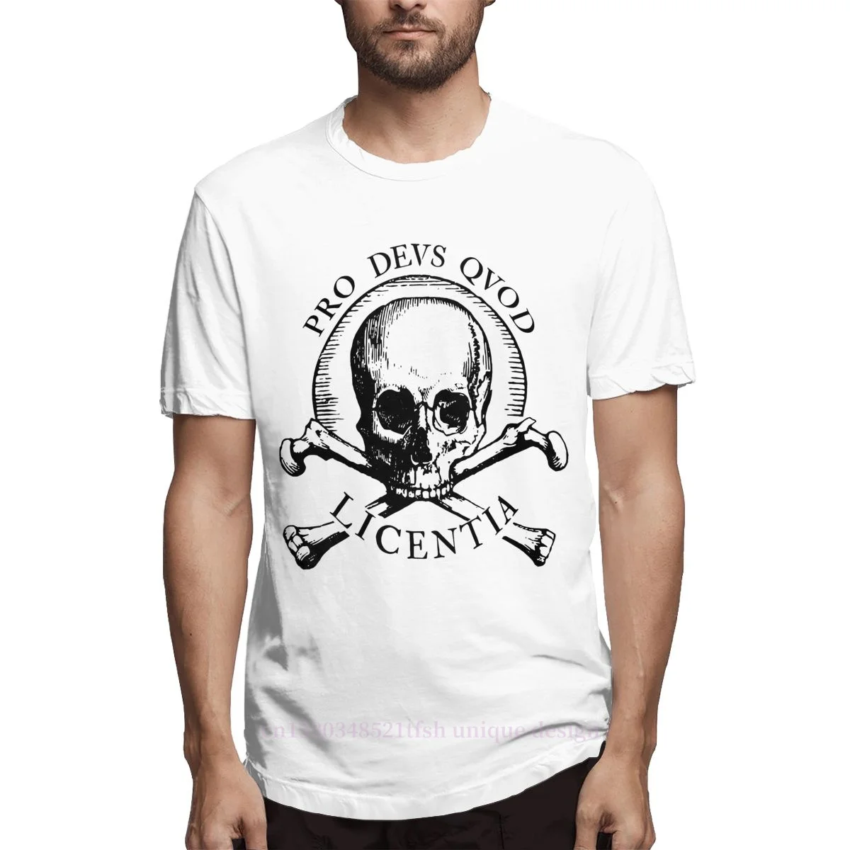 Licentia характер подарок для любителей футболка геймера мужские 100% хлопок короткие