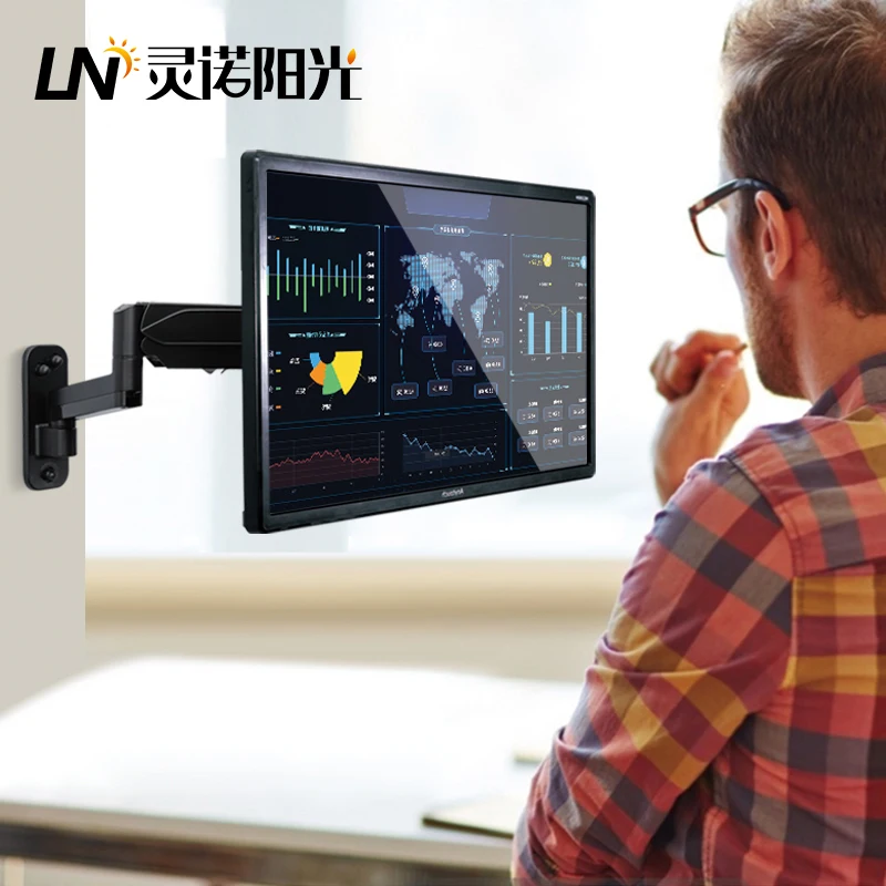 Универсальный настенный держатель для монитора кронштейн ЖК 17 32 дюйма VESA 75*75/100*100