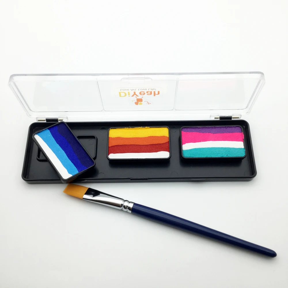 Профессиональная краска для лица и тела вечерние кисти макияжа Хэллоуина Maquillaje