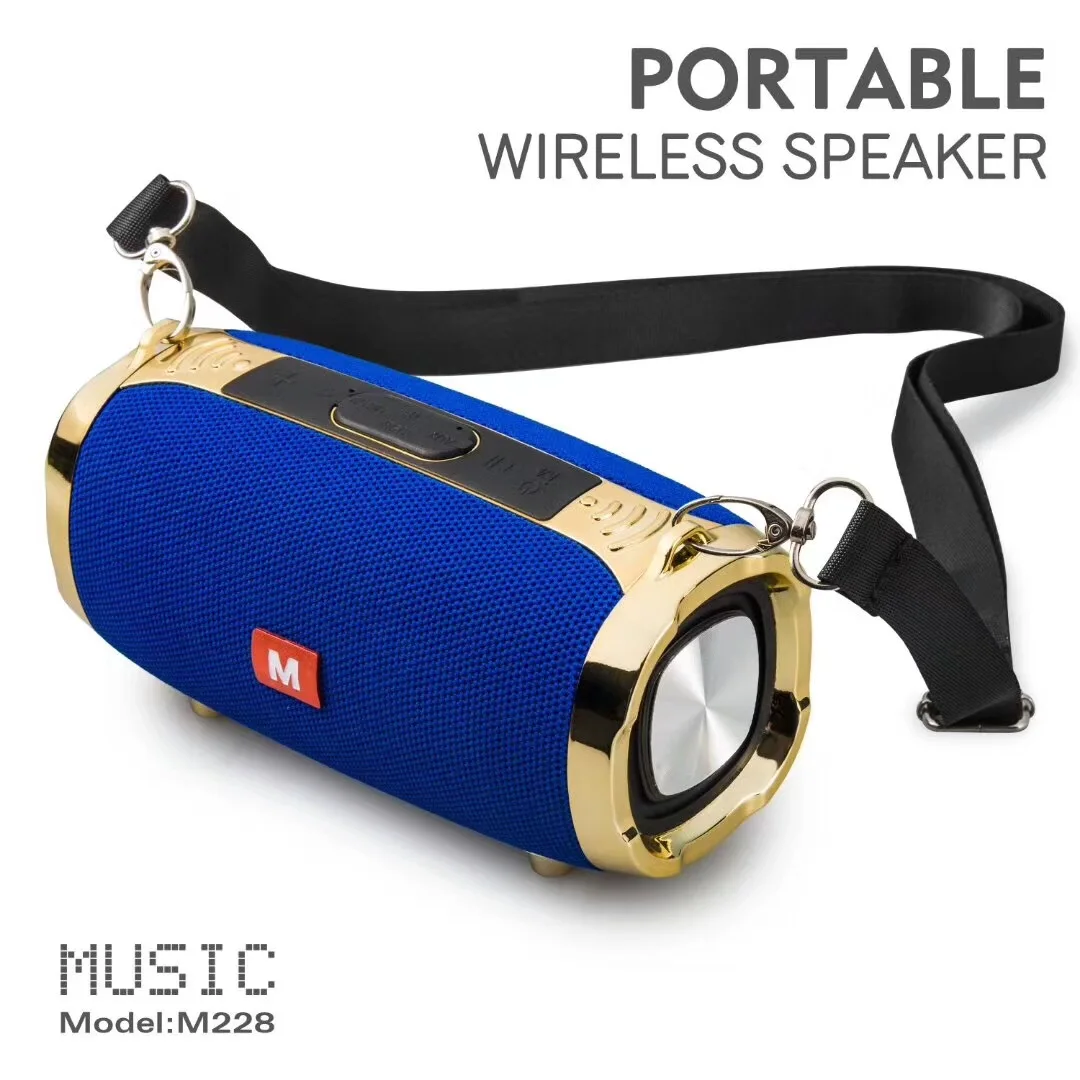 M228 Bluetooth колонки с ремешком открытый портативный громкоговоритель стерео Hifi
