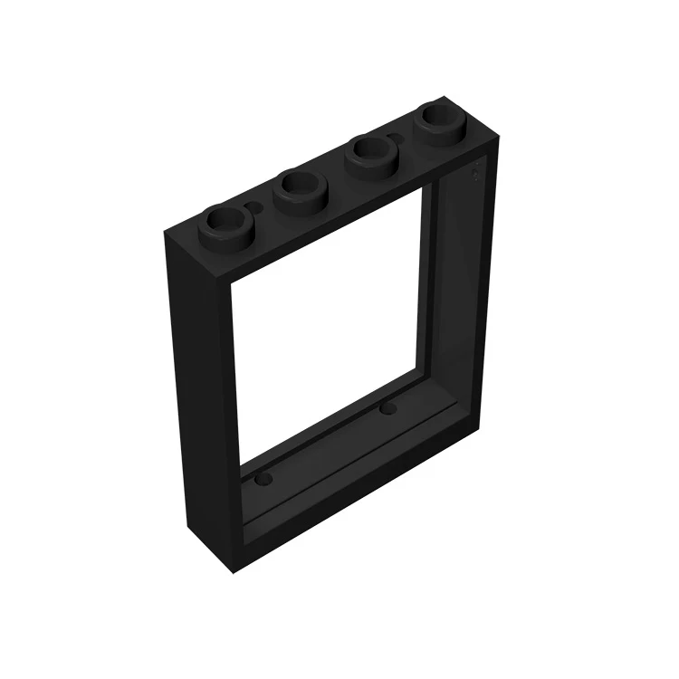 10 шт. детали MOC 6154 40527 дверная рама 1x4x4 подъемные Совместимые Кирпичи сборные