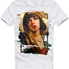 Криминальное художественное изображение Mia Wallace, большая футболка Kahuna с бургером, Винсентом, вегой, Амстердамом, Мужская хлопковая футболка, футболки в стиле хип-хоп, топы, футболка в стиле Харадзюку