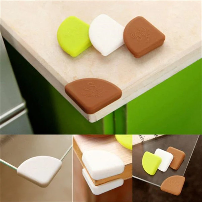 4 шт./компл. защита для углов стола безопасности детей|Бамперы края и углов| |