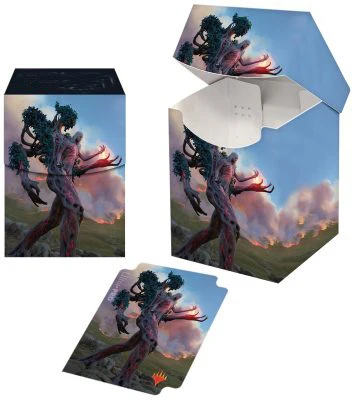 Лиловый Ультра Pro Deck Box UMA Ultimate Master Art настольные игры карты TCG колода чехол для магических карт MGT/Pkm/YGO/сборные игры - Цвет: Лиловый