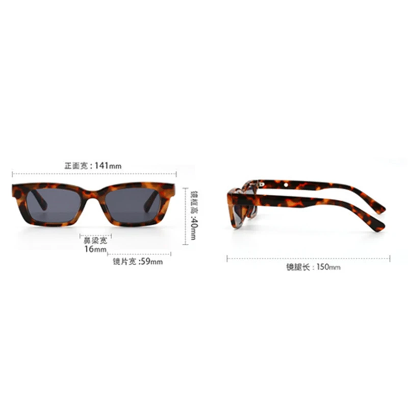 

Female Lady Eyeglass Cat Eye Driver Goggles 1PCs New Women Rectangle Vintage Sunglasses Brand Designer Retro Points Sun Glasses